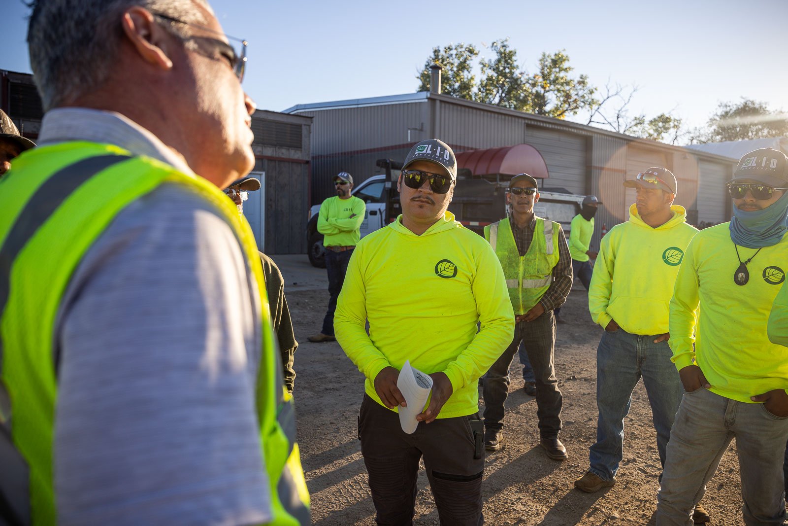 maintenance crews receiving training